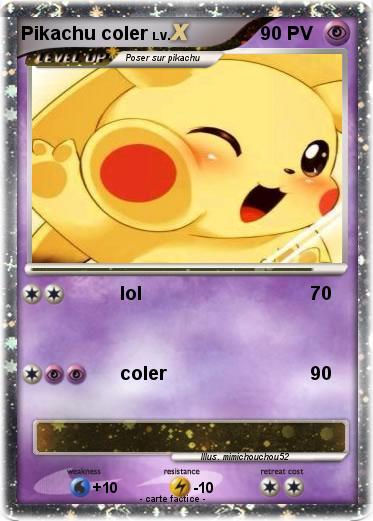 Pokemon Pikachu coler