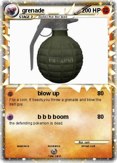 Pokemon grenade
