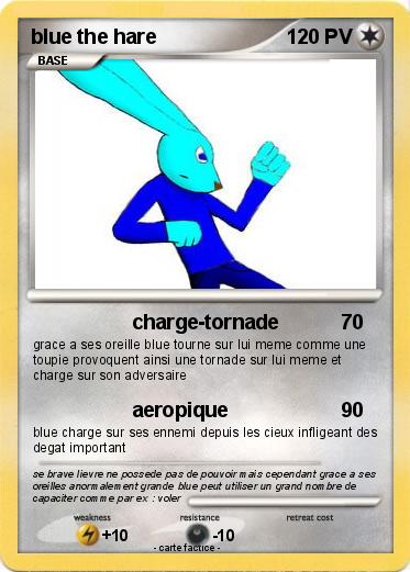 Pokemon blue the hare