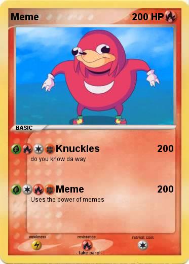 Pokemon Meme