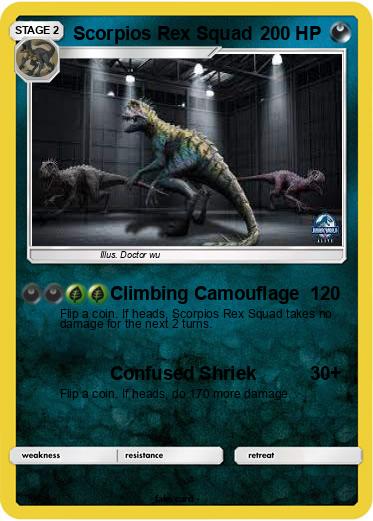 Pokemon Scorpios Rex Squad