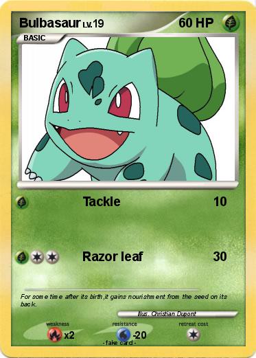 Pokemon Bulbasaur
