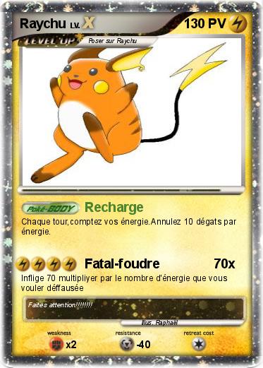 Pokemon Raychu