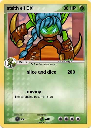 Pokemon stelth elf EX