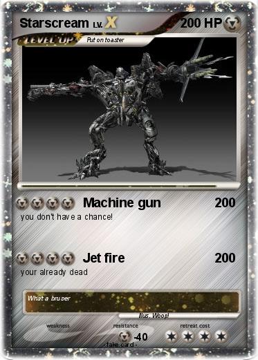 Pokemon Starscream