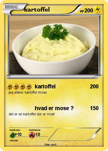 Pokemon kartoffel