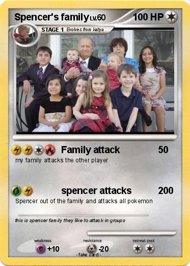 Pokemon Spencer's family