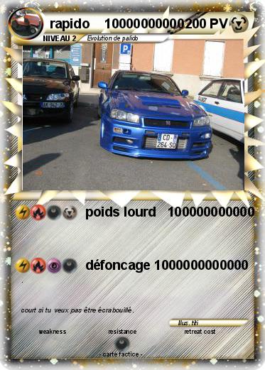 Pokemon rapido    10000000000