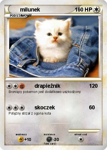 Pokemon milunek
