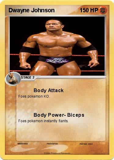 Pokemon Dwayne Johnson