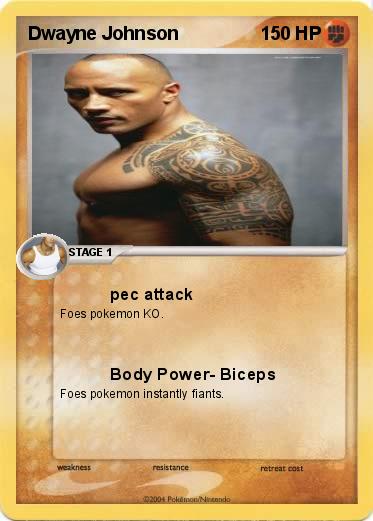 Pokemon Dwayne Johnson