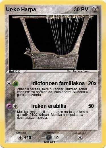 Pokemon Ur-ko Harpa
