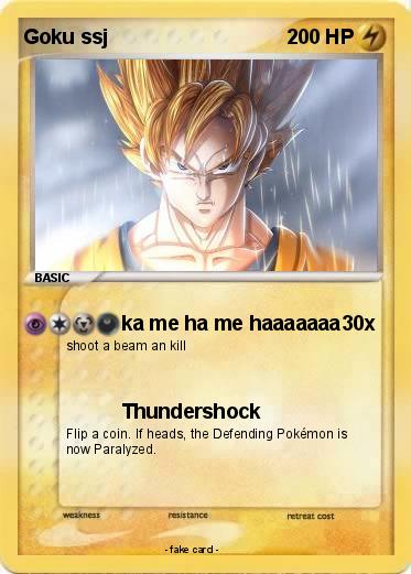 Pokemon Goku ssj