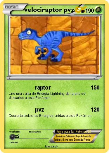 Pokemon velociraptor pvz