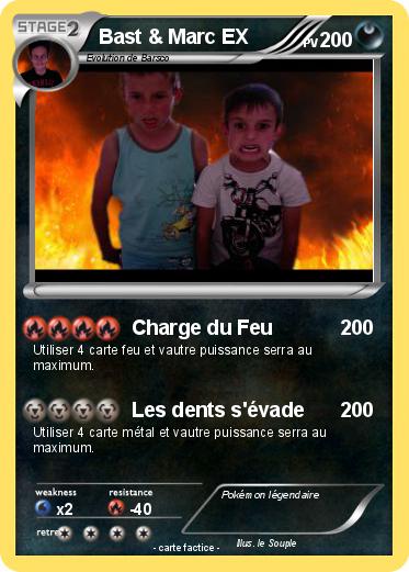 Pokemon Bast & Marc EX