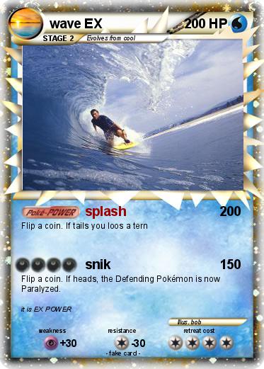 Pokemon wave EX