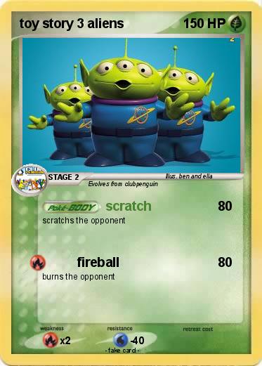 Pokemon toy story 3 aliens