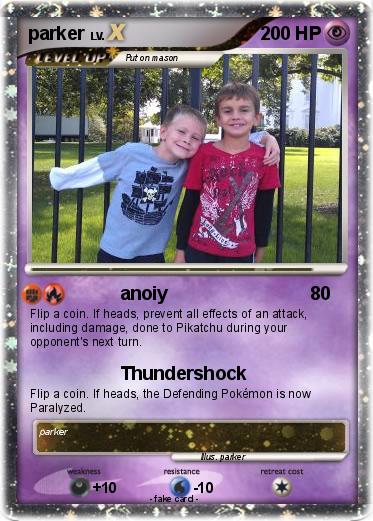 Pokemon parker