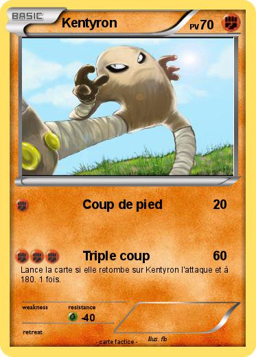 Pokemon Kentyron