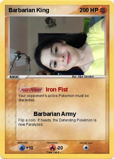 Pokemon Barbarian King
