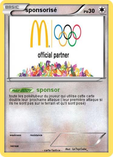 Pokemon sponsorisé