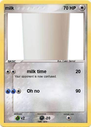 Pokemon milk