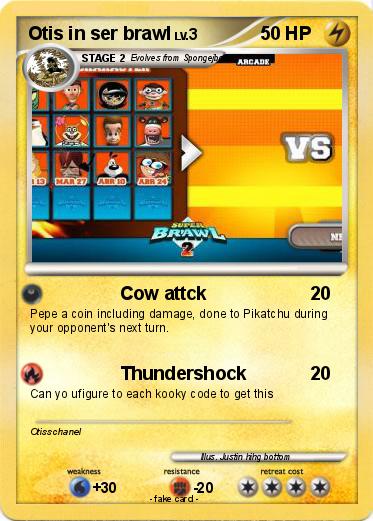 Pokemon Otis in ser brawl