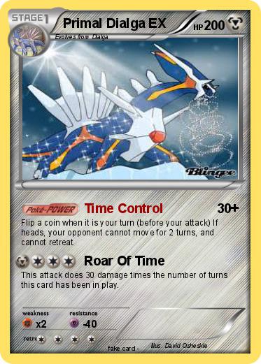 Pokemon Primal Dialga EX