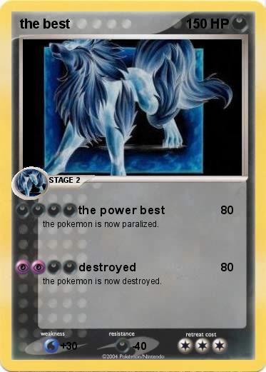 Pokemon the best