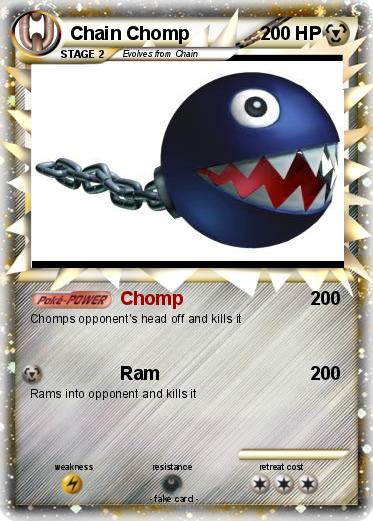 Pokemon Chain Chomp