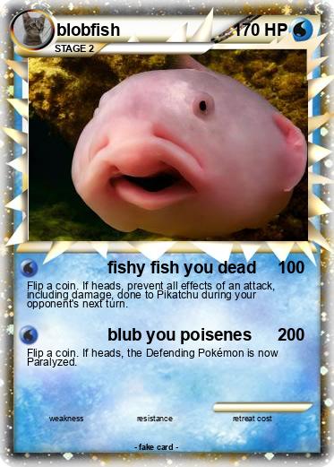 Pokemon blobfish