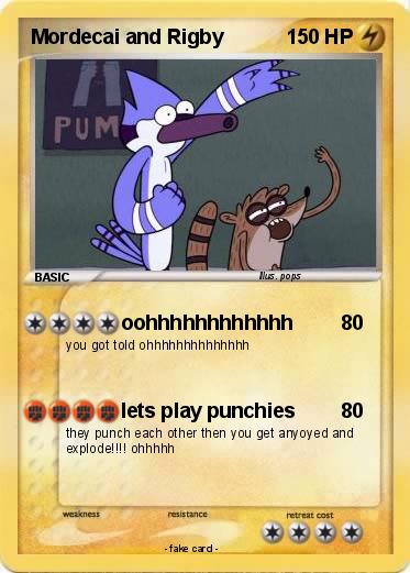 Pokemon Mordecai and Rigby