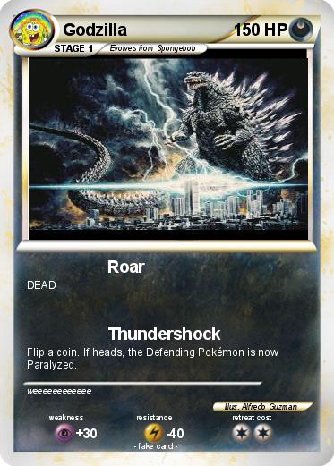 Pokemon Godzilla