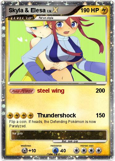 Pokemon Skyla & Elesa