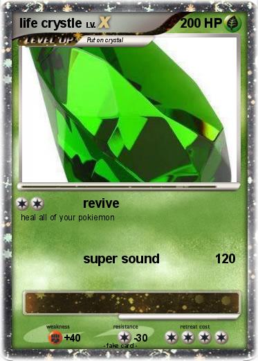 Pokemon life crystle
