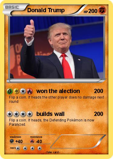 Pokemon Donald Trump