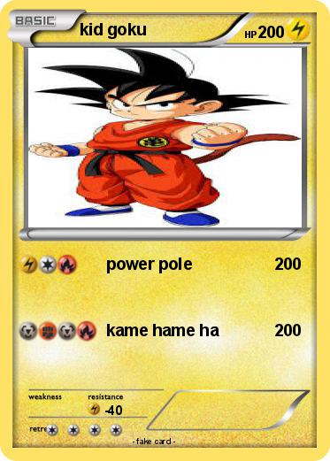 Pokemon kid goku