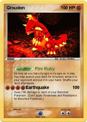 Pokemon Groudon