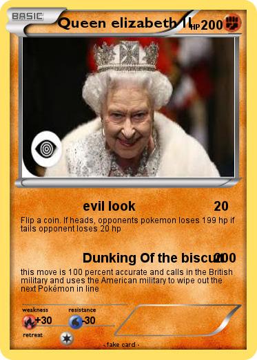 Pokemon Queen elizabeth II