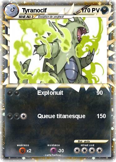 Pokemon Tyranocif