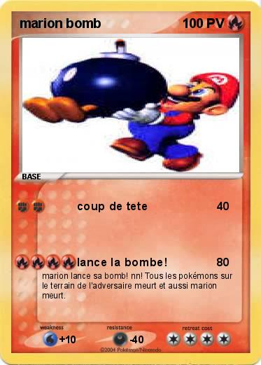 Pokemon marion bomb
