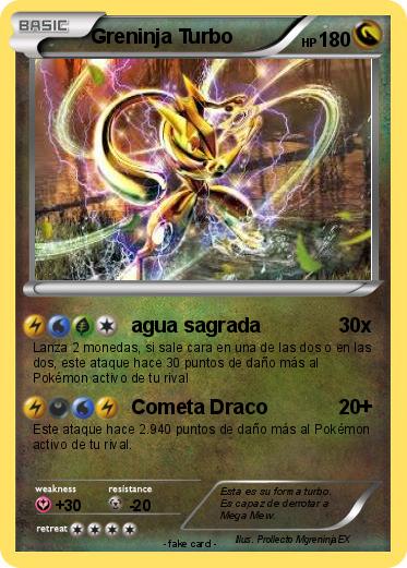 Pokemon Greninja Turbo