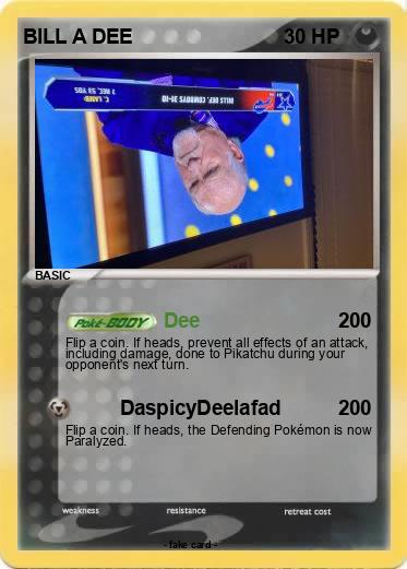Pokemon BILL A DEE