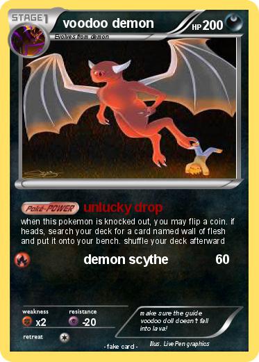 Pokemon voodoo demon