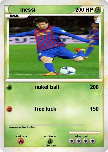 Pokemon messi