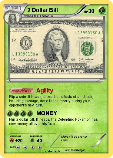 Pokemon 2 Dollar Bill
