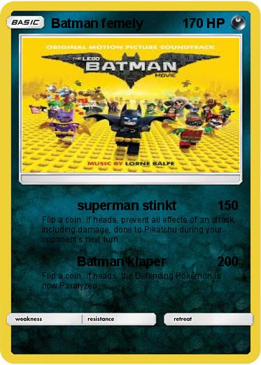 Pokemon Batman femely