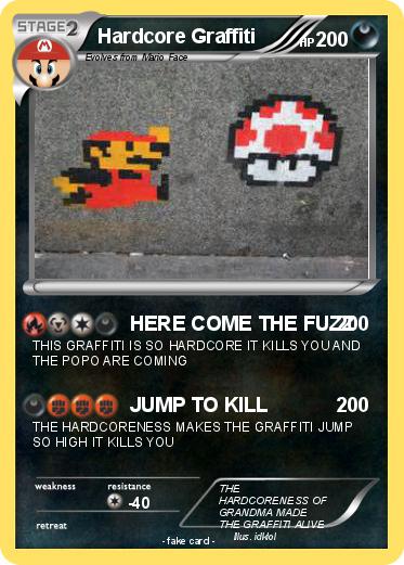 Pokemon Hardcore Graffiti