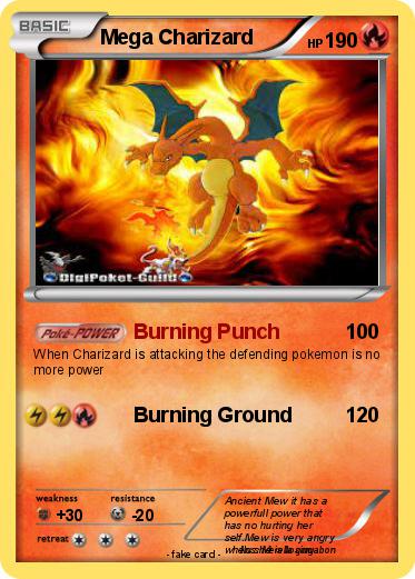 Pokemon Mega Charizard