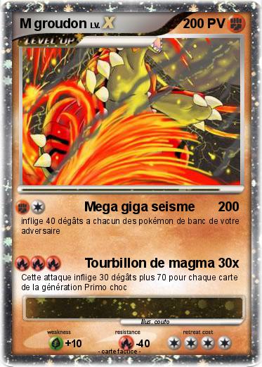 Pokemon M groudon